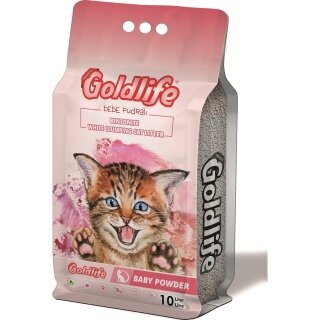 Goldlife Premium Bebek Pudralı İne Taneli 10 lt 10 lt Kedi Kumu kullananlar yorumlar